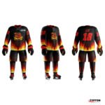 Custom Ice Hockey Uniform Manufacturer | Pro-Grade Sublimated & Tackle Twill Kits