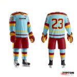 Custom Ice Hockey Uniform Manufacturer | Pro-Grade Sublimated & Tackle Twill Kits