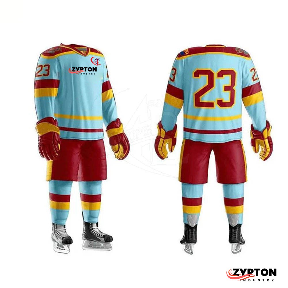 6 Custom Ice Hockey Uniform Manufacturer | Pro-Grade Sublimated & Tackle Twill Kits - Image 1