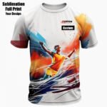 Custom Performance T-Shirts – Full Sleeve & Half Sleeve Sublimation Printed Athletic Shirts
