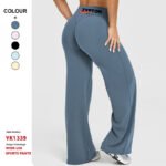 Custom High-Waisted Compression Leggings – Squat-Proof Performance Yoga Tights for Women (OEM/Customizable)