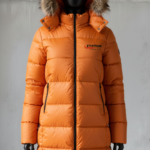 Unisex Winter Puffer Jacket – Water-Resistant Insulated Quilted Coat with Detachable Hood & Fleece-Lined Pockets