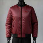 Premium MA-1 Flight Bomber Jacket – Water-Resistant Classic Pilot Coat with Utility Pocket & Reversible Lining