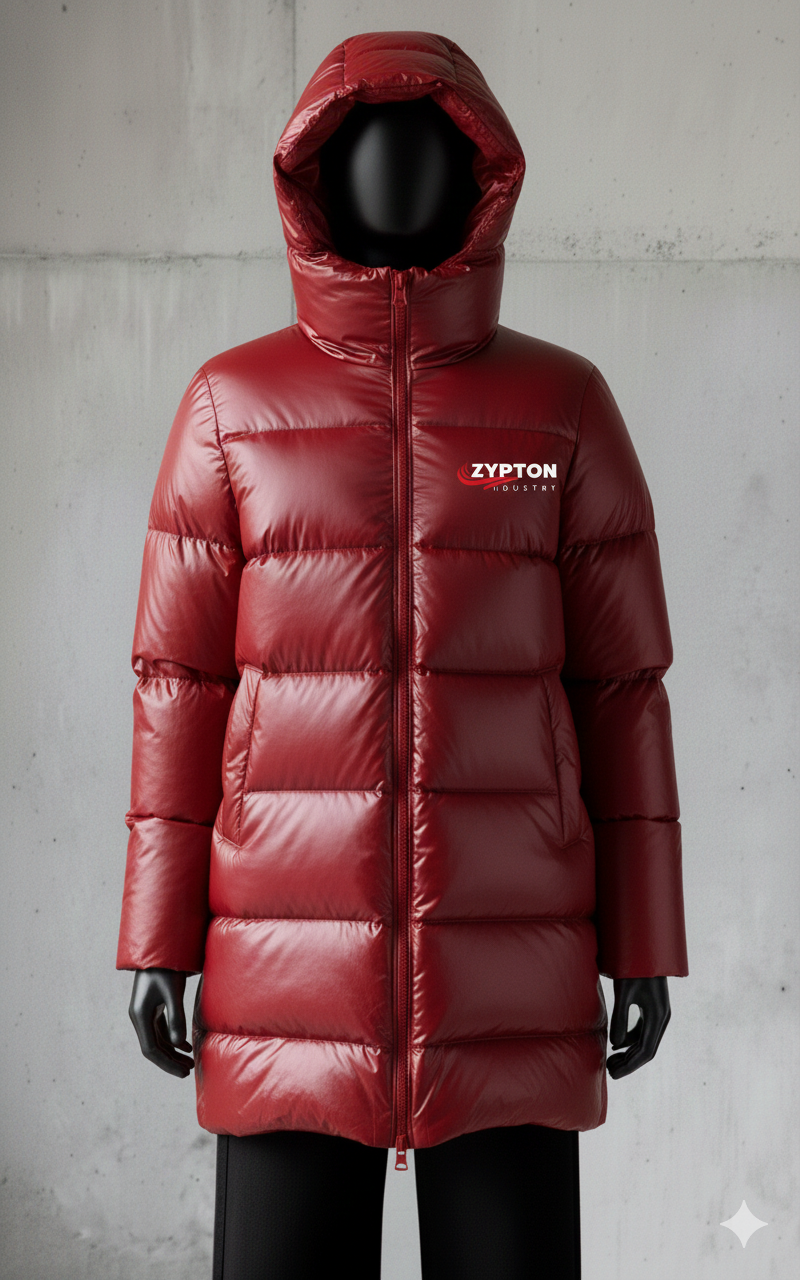 Gemini_Generated_Image_fckdrefckdrefckd Unisex Winter Puffer Jacket – Water-Resistant Insulated Quilted Coat with Detachable Hood & Fleece-Lined Pockets - Image 1
