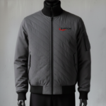 Premium MA-1 Flight Bomber Jacket – Water-Resistant Classic Pilot Coat with Utility Pocket & Reversible Lining