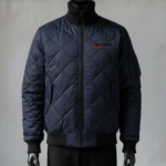 Premium MA-1 Flight Bomber Jacket – Water-Resistant Classic Pilot Coat with Utility Pocket & Reversible Lining