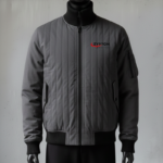 Premium MA-1 Flight Bomber Jacket – Water-Resistant Classic Pilot Coat with Utility Pocket & Reversible Lining