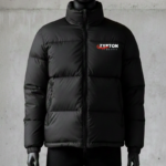 Unisex Winter Puffer Jacket – Water-Resistant Insulated Quilted Coat with Detachable Hood & Fleece-Lined Pockets